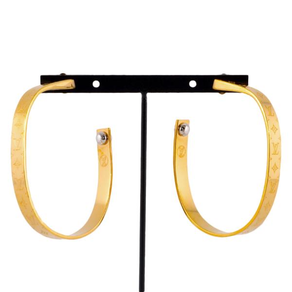 ルイヴィトン　ナノグラムフープピアス goldplazajp_it0tedihvk5s