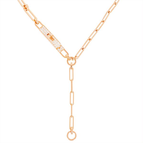 HERMES（エルメス） ケリーチェーン ラリアット ネックレス