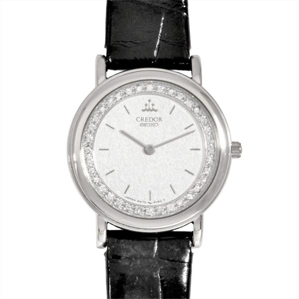 SEIKO セイコー 4N70-0150 クレドール 腕時計 クォーツ シルバー文字盤