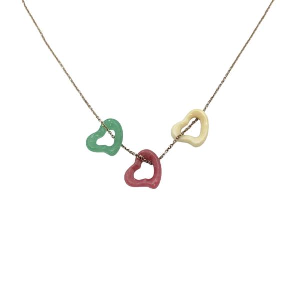 Elsa Peretti ティファニー Tiffany&Co. スリーカラー オープンハート
