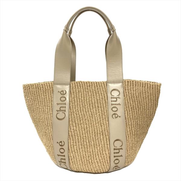 Chloe（クロエ） ミフコ コラボ バスケット トートバッグ ペーパー