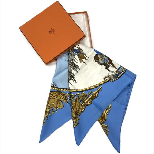 HERMES（エルメス） カレ90 海と騎兵隊 MARINE ET CAVALERIE スカーフ