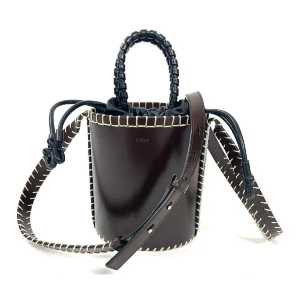 Chloe（クロエ） バケット ショルダーバッグ ブラウン : ゴールド