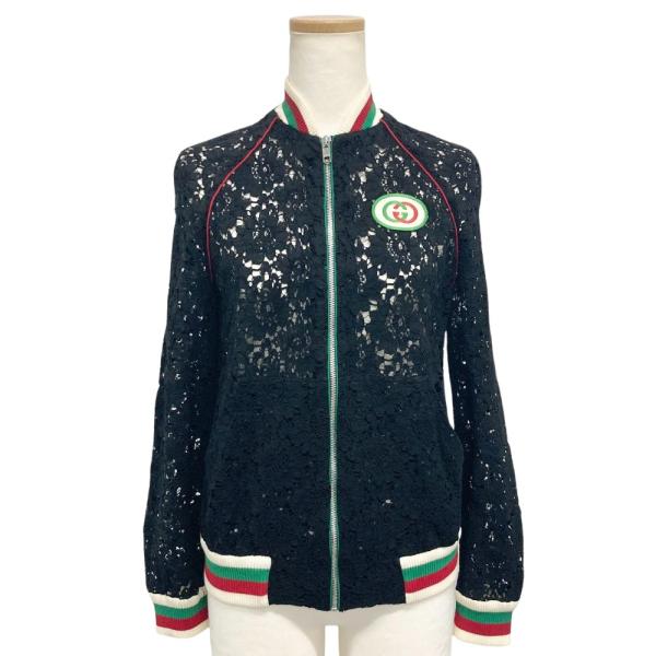 GUCCI（グッチ） GUCCI GG フローラル レース ボンバージャケット