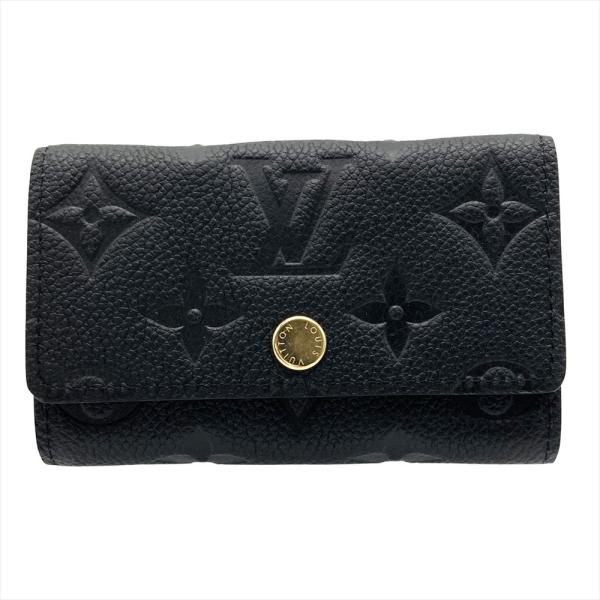 【IC搭載 極美品】ルイヴィトン アンプラント ミュルティクレ6 黒 キーケース LOUIS VUITTON（ルイ・ヴィトン） ミュルティクレ6 キーケース