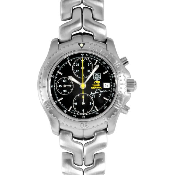 稼働 TAG HEUER WJ131B リンク セナモデル クォーツ ブラック 楽天市場】【TAG HEUER】タグホイヤー リンク アイルトンセナ限定品