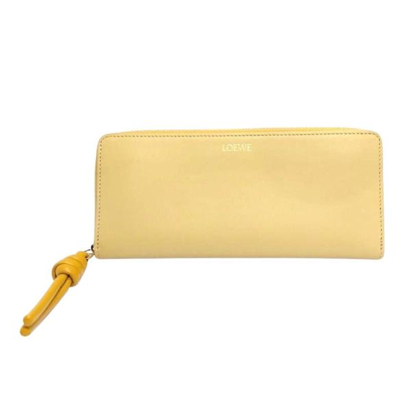 LOEWE（ロエベ） ノット ジップアラウンド ウォレット 長財布 カーフ 