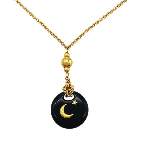 DAMIANI（ダミアーニ） オニキス ロングデザイン ネックレス