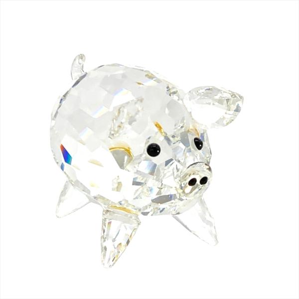 SWAROVSKI（スワロフスキー） ブタ オブジェ 置物 クリア ラージ