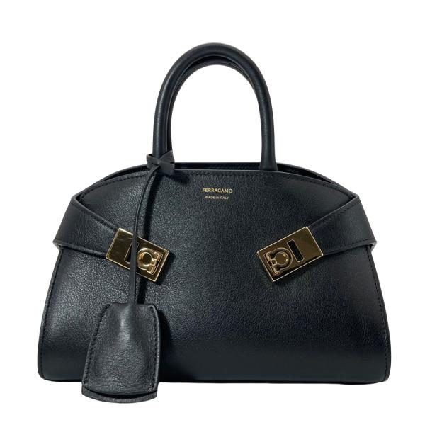 フェラガモ Ferragamo ハグ ミニ HUG MINI ハンドバッグ 2WAY カーフ