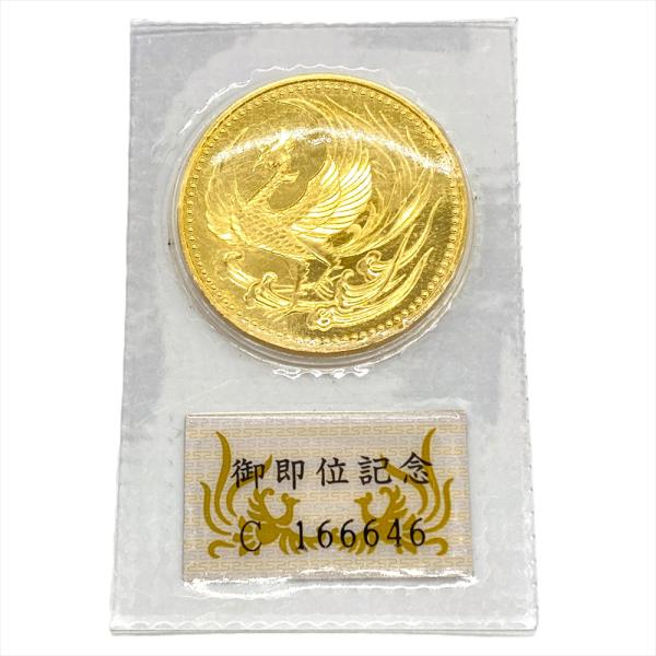 天皇陛下御即位記念 記念硬貨 10万円金貨 平成2年 純金 30g 金貨 天皇陛下御即位記念 記念硬貨 10万円金貨 平成2年 純金 30g 金貨