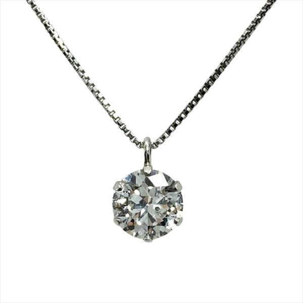 大特価 PT900\PT850 ダイヤモンド 0.72ctネックレス ネックレス 一粒 