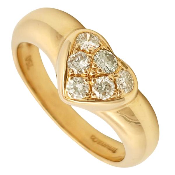 TIFFANY&Co.（ティファニー） フレンドシップ ハート パヴェ リング 