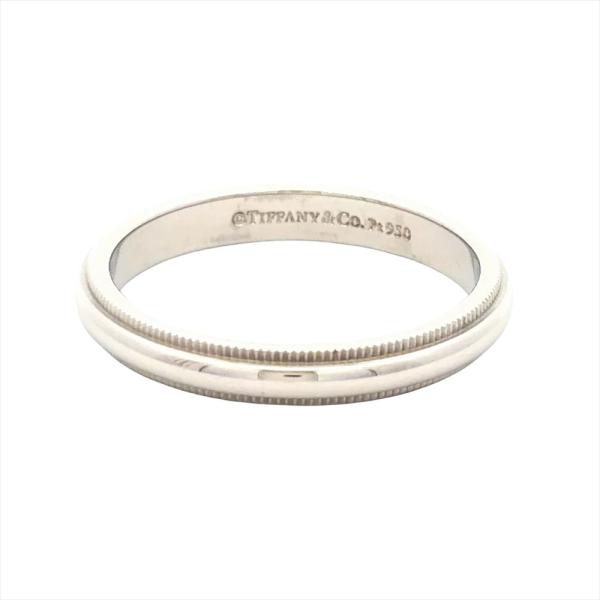 TIFFANY&Co.（ティファニー） ミルグレイン リング 指輪 約17号 Pt950