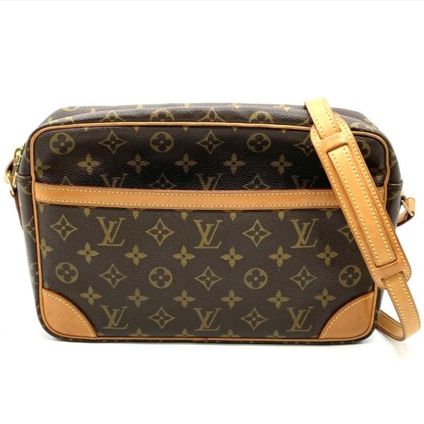 ルイヴィトン トロカデロ27 モノグラム ショルダーバッグ モノグラムキャンバス M51274 ブラウン レディース LOUIS VUITTON  中古 LOUIS VUITTON（ルイ・ヴィトン） トロカデロ 27 ショルダーバッグ