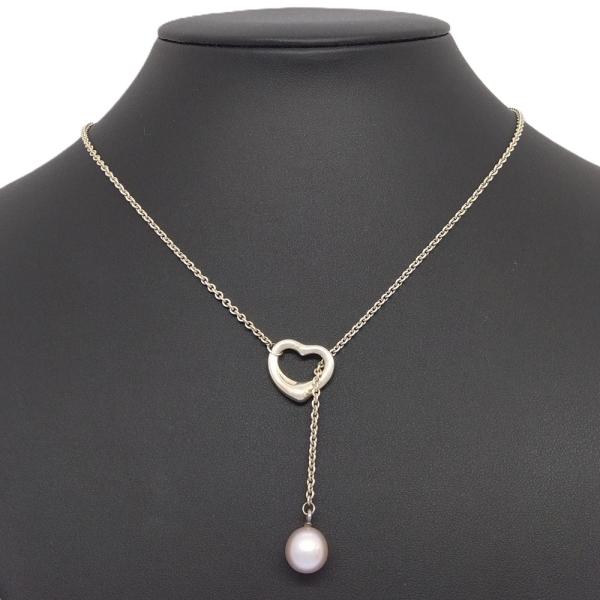 TIFFANY&Co.（ティファニー） オープンハート ラリアット ネックレス