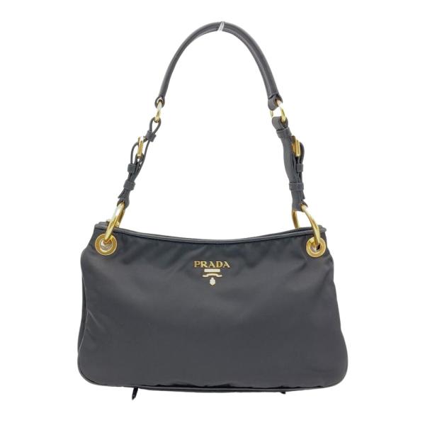 PRADA（プラダ） ショルダーバッグ ナイロン BR4894 ブラック ロゴ