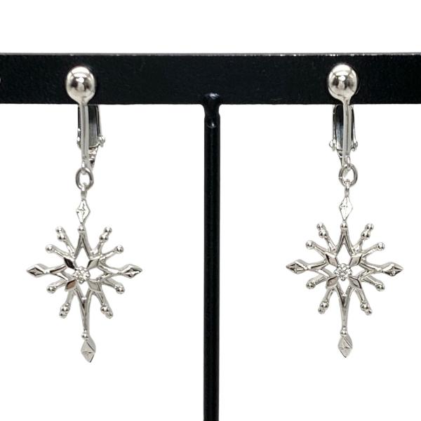 タサキ TASAKI イヤリング ダイヤモンド 0.01ct SV925 シルバー