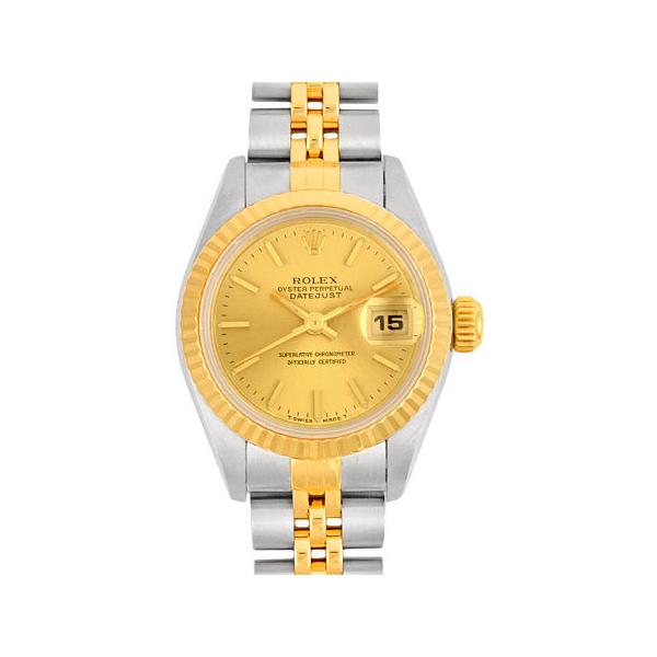 ロレックス ROLEX デイトジャスト コンビ 69173 T番 K18YG ROLEX ロレックス デイトジャスト 69173 K18YG×SS コンビ W番