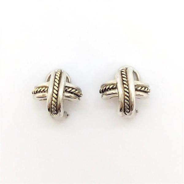 TIFFANY&Co.（ティファニー） シグネチャー イヤリング SV925 8.6g K18