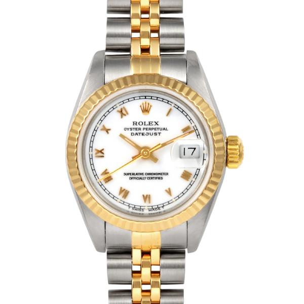 デイトジャスト ロレックス ROLEX 69173 S番 腕時計 自動巻 ホワイト