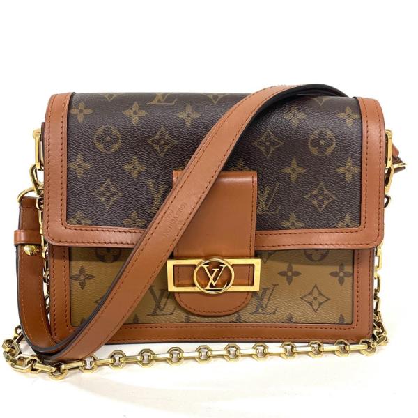 中古 ルイ ヴィトン LOUIS VUITTON M45958 RFID(ICチップ) レディース ショルダーバッグ モノグラムリバース ブラウン モノグラムキャンバス LOUIS VUITTON - 中古 ルイ ヴィトン LOUIS VUITTON M45958 RFID(IC