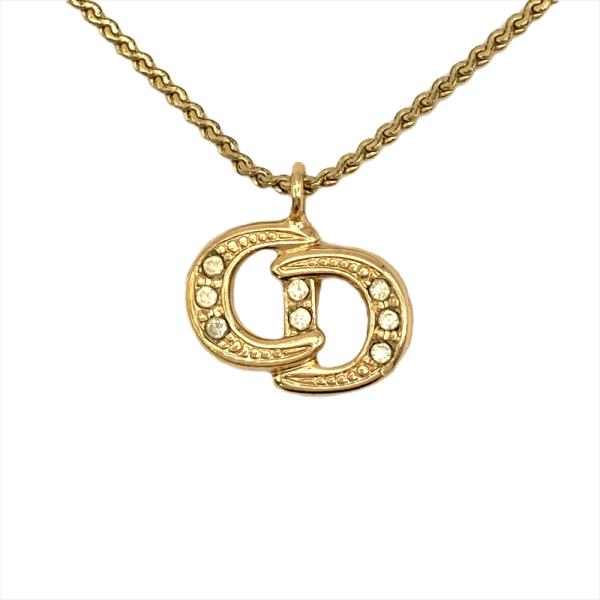 クリスチャンディオール Christian Dior ロゴ ラインストーン