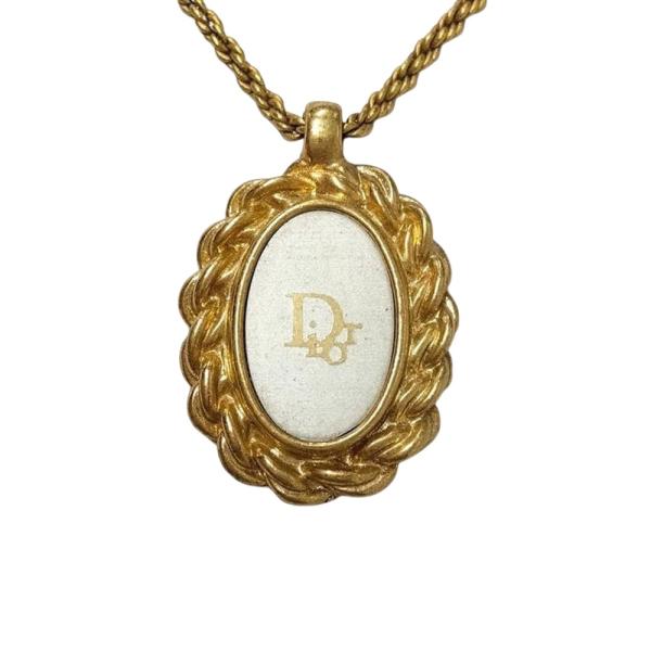 クリスチャンディオール Christian Dior ロゴ ヴィンテージ ネックレス