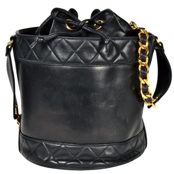 CHANEL シャネル マトラッセ 巾着型 チェーン ショルダーバッグ