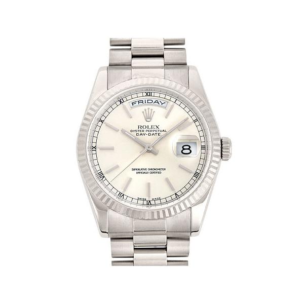 ロレックス　デイデイト　１８Kホワイトゴ一ルド　１１８２３９ ロレックス デイデイト 18Kホワイトゴ一ルド 118239