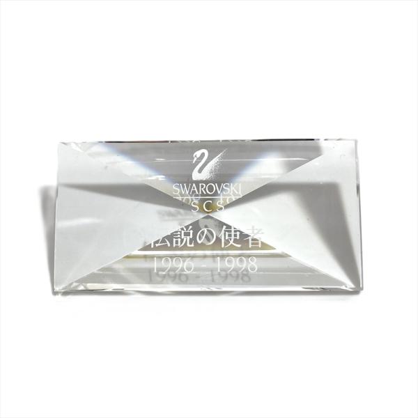 スワロフスキー　非売品　タイトルプレート　置物 SWAROVSKI（スワロフスキー） 伝説の使者 タイトルプレート オブジェ