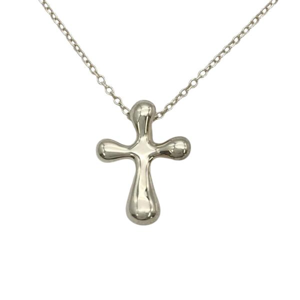 Elsa Peretti ティファニー Tiffany&Co. スモール クロス ネックレス