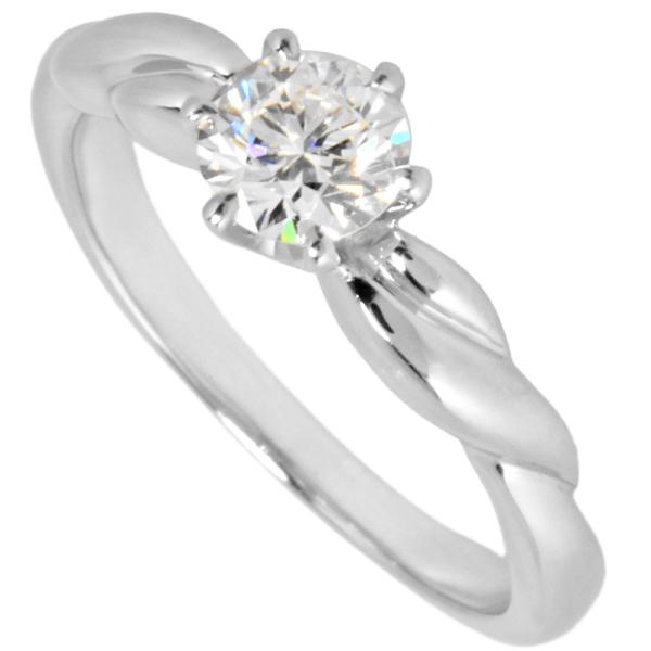 MIKIMOTO（ミキモト） リング 指輪 ダイヤモンド 0.41ct 約10号 Pt950