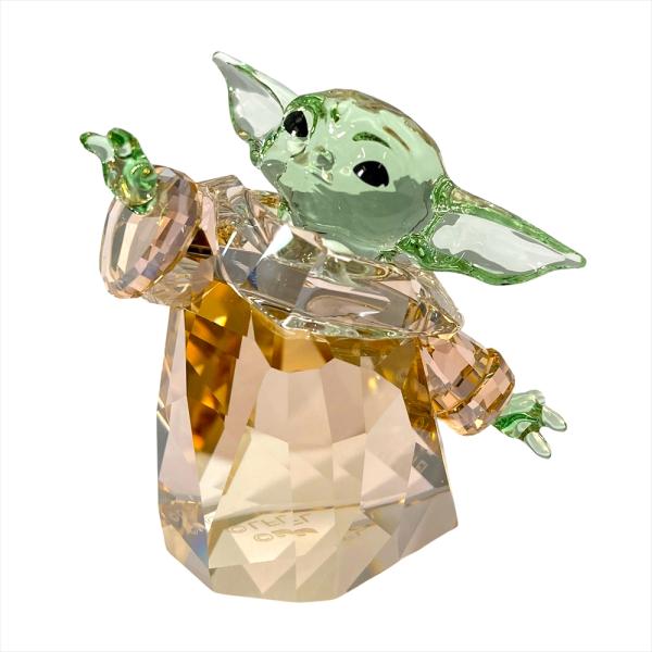 スワロフスキー／スターウォーズマスターヨーダ&マンダロリアンチャイルドセット SWAROVSKI（スワロフスキー） マンダロリアン ザ・チャイルド オブジェ
