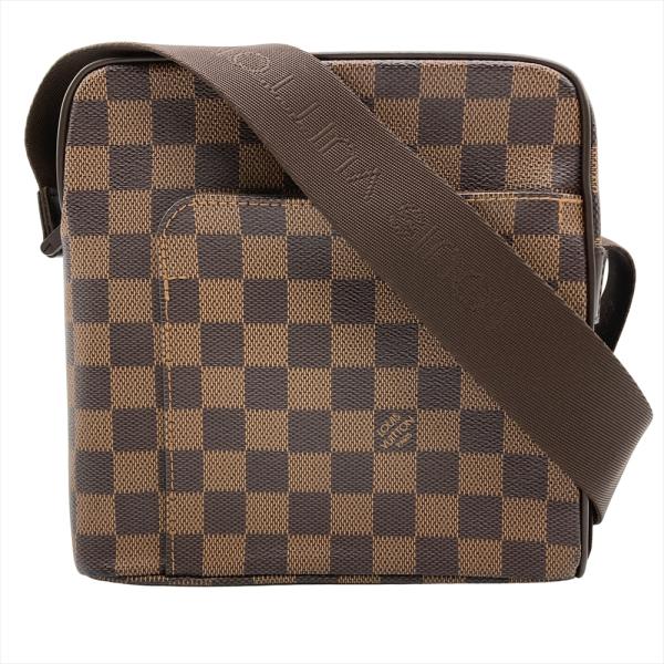 【6db1796】ルイヴィトン ショルダーバッグ ダミエ オラフPM N41442 エベヌ【中古】レディース LOUIS VUITTON - ☆最終価格【6db1796】ルイヴィトン ショルダーバッグ