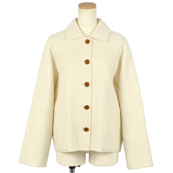 HERMES（エルメス） セリエ ダブルフェイス ステンカラーコート