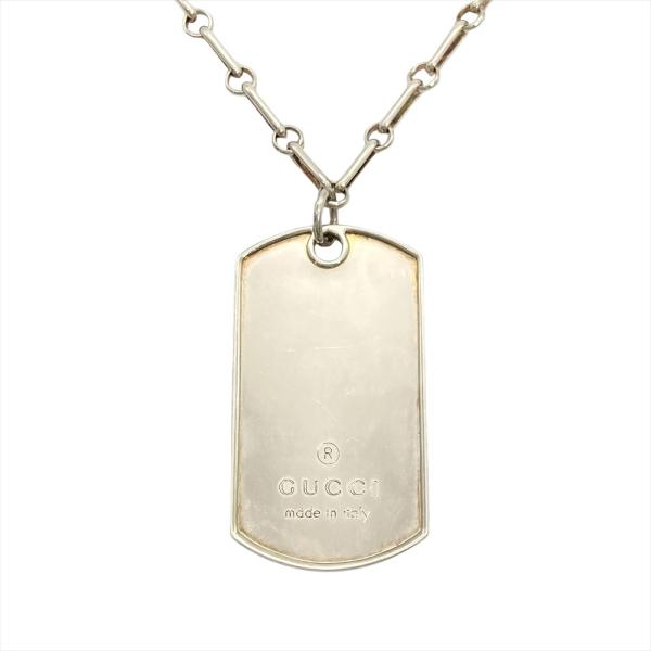 ☆GUCCI グッチ ドッグタグ 2枚セット SV925 43g 現状品☆ GUCCI グッチ SV925 ドッグタグ ネックレスの買取実績 | 買取専門店
