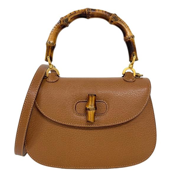 GUCCI（グッチ） バンブー ハンドバッグ レザー 000 1014 0188 0