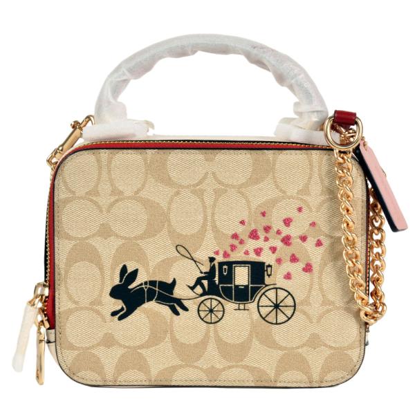 COACH（コーチ） 干支コレクション うさぎ ハンドバッグ 2WAY PVC