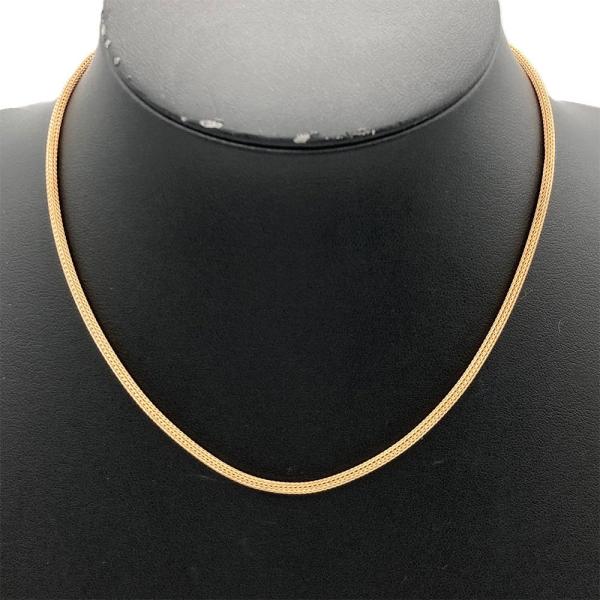 MIKIMOTO（ミキモト） デザイン チェーン ネックレス K18PG 6.1g