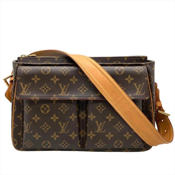 ルイ・ヴィトン LOUIS VUITTON ヴィバ・シテGM M51163 ブラウン モノグラムキャンバス レディース ショルダーバッグ ルイ・ヴィトン LOUIS VUITTON ヴィバシテGM M51163 ブラウン