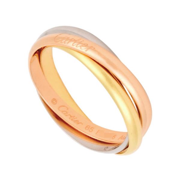 Cartier（カルティエ） トリニティ リング SM K18YG/WG/PG #65