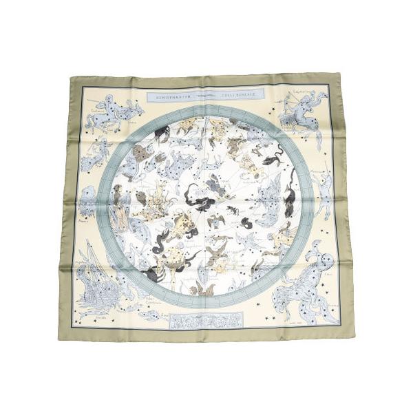 HERMES（エルメス） カレ90 シルクスカーフ HEMISPHARIUM COELI