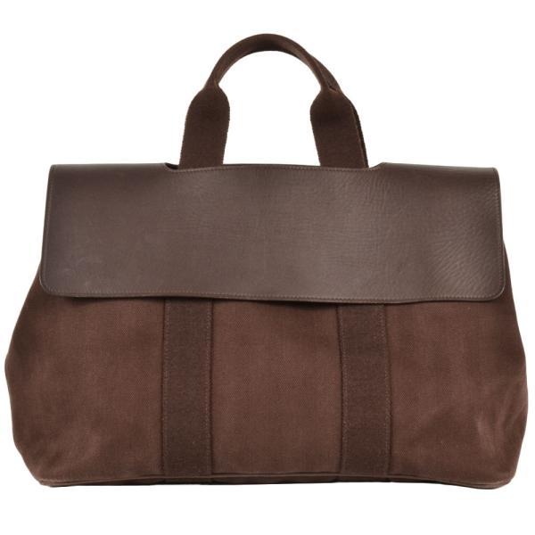 エルメス HERMES ヴァルパライソMM ハンドバッグ バッグ レザー トワルシェブロン トワルシェブロン レディース ブラック系 【中古】 HERMES（エルメス） ヴァルパライソ MM ハンドバッグ トワルシェブロン