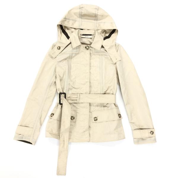 6/30値下げ済【新品 PRADA ナイロンジャケット  38号】 PRADA - 6/30値下げ済【新品 PRADA ナイロンジャケット 38号】の通販