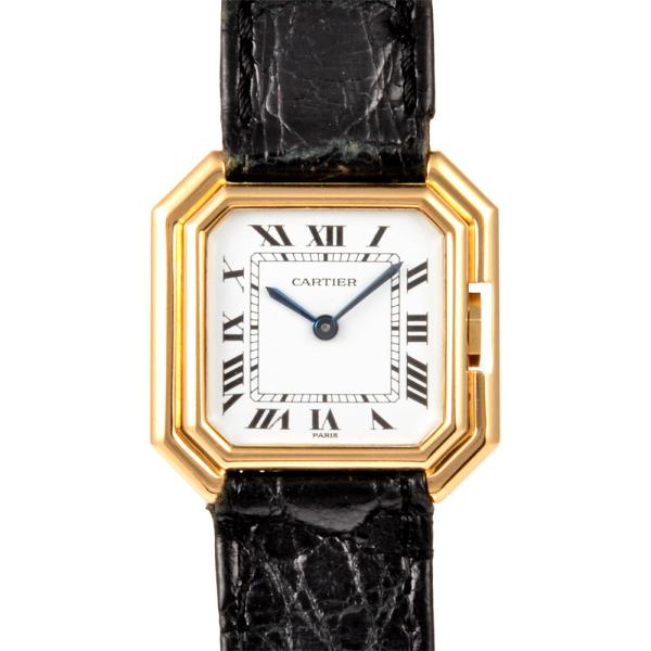 Cartier（カルティエ） サンチュール SM 腕時計 手巻 ホワイト文字盤