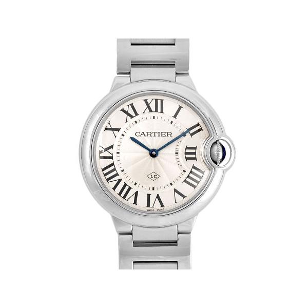 ⭐️wwです Cartier カルティエ バロンブルー MM LCロゴ入り 36mm SS