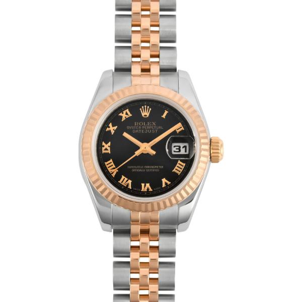 ロレックス PG×SS コマ 179171 ROLEX（ロレックス） デイトジャスト 179171 PG×SS D番 ローマン