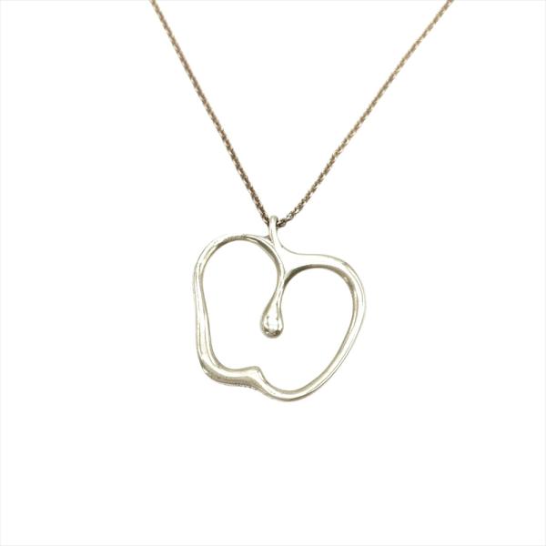 ティファニー Tiffany&amp;Co. アップル ラージ ロングチェーン ネックレス SV925 8.5g シルバー りんご エルサペレッティ