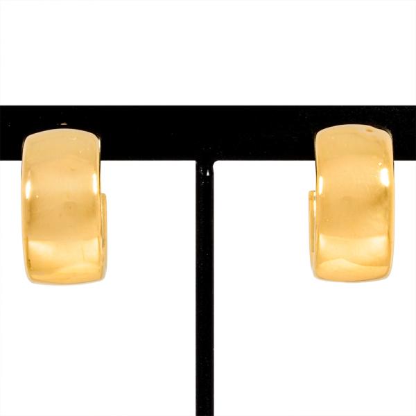 TIFFANY&Co.（ティファニー） フープ ピアス K18YG 6.8g イエロー